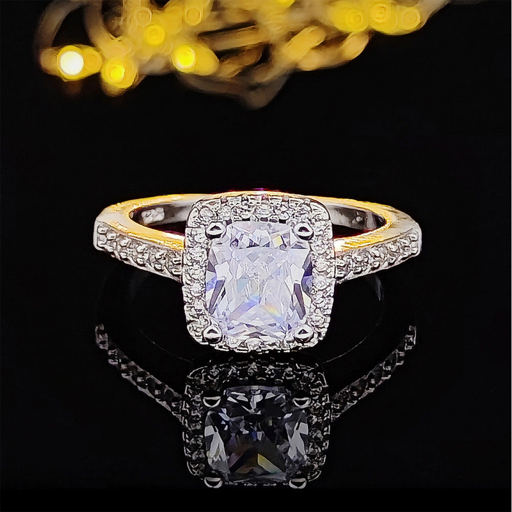 European and American Cross-border Niche High-level Design Earrings Jewelry suit Women's Two-piece e7969-r466o