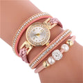 Bracelet Watches for Women Wrap Around Fashion Bracelet Dress Ladies Woman Quartz Wristwatches Women Watch Relojes Para Mujer